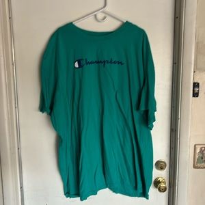 Teal champion T-shirt